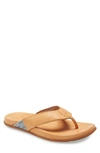 Olukai Malino Flip-flop In Natural Leather