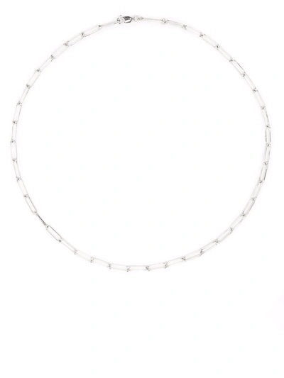 Tom Wood Box Chain Necklace In Sterling Silver