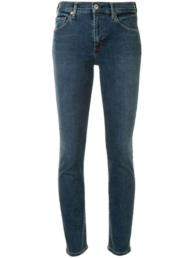 Citizens Of Humanity Skyla Cigarette Jeans In Blue