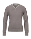 Gran Sasso Sweaters In Khaki