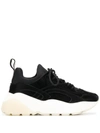 Stella Mccartney Eclypse Lace-up Sneakers In Black