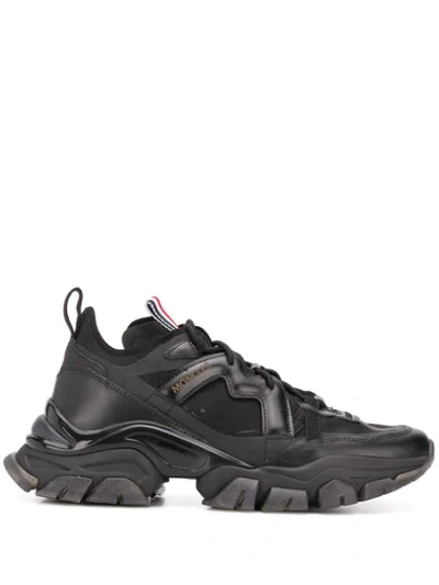 Moncler Leave No Trace Sneakers In Black