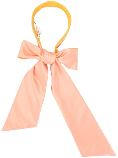 Eugenia Kim Tamara Bow-tie Headband In Pink