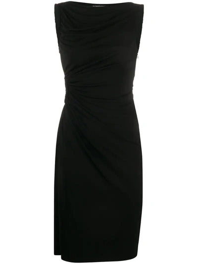Tom Ford Ruched Fitted Dress In Black