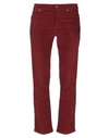 Sportmax Code Casual Pants In Brick Red