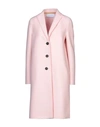 Harris Wharf London Coat In Pink