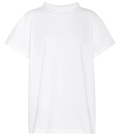 Maison Margiela White Cotton Relax Fit T-shirt