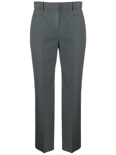 Joseph Sloe Toile De Laine Trousers In Grey