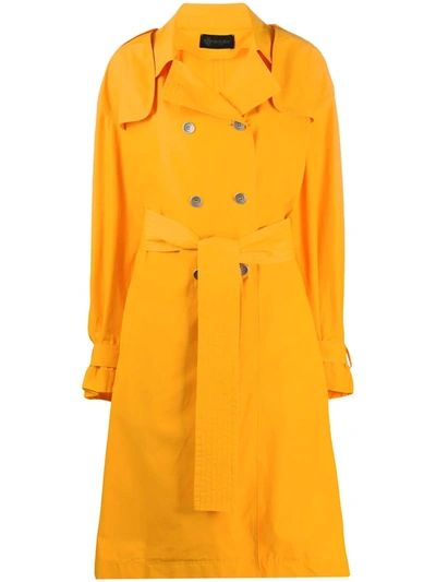Mr & Mrs Italy Trench With Over Fit For Woman In Yellow