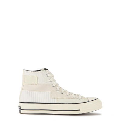 Converse Chuck 70 Off-white Patchwork Hi-top Sneakers In Off White