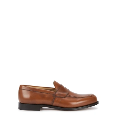 Church's Men's Dawley Apron Toe Penny Loafers In Walnut