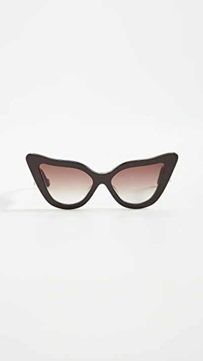 Zimmermann Paisley Cat-eye Sunglasses In Black