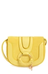 See By Chloé See By Chloe Hana Mini Suede & Leather Crossbody In Verdant Yellow