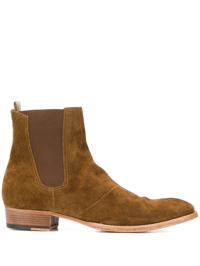 Officine Creative Chelsea Ankle Boots In Neutrals