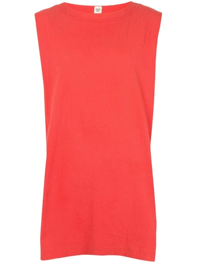 Pre-owned Hermes 1990s  Sleeveless One Piece Dress In Pink