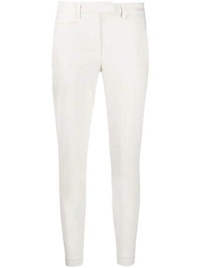 Dondup Skinny Fit Chinos In Neutrals
