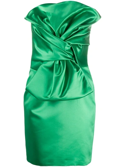 Giuseppe Di Morabito Sheath Dress In Green Fabric