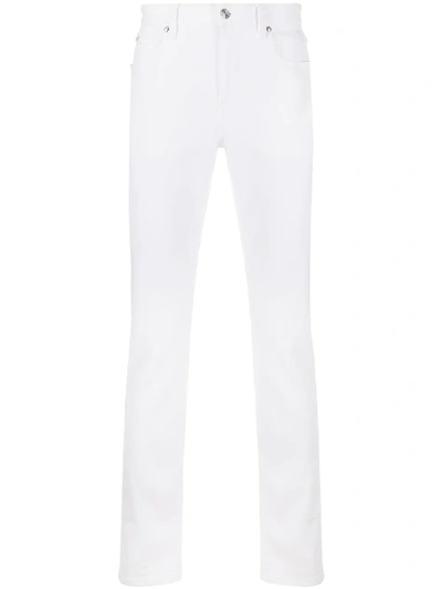 Z Zegna Jeans In White Denim