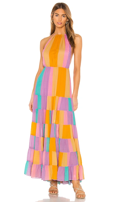 Sundress Neptune Maxi Dress In Cancun Multicolor