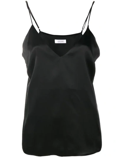 Anine Bing Gwyneth Silk Camisole In Black