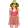 Jacquemus Le Chapeau Valensole Straw Hat In Green