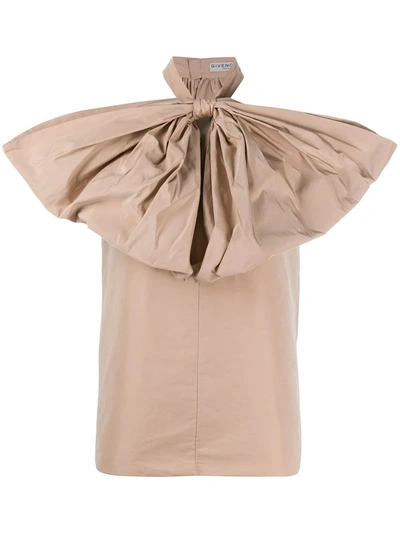 Givenchy Oversize Bow Top In Neutrals