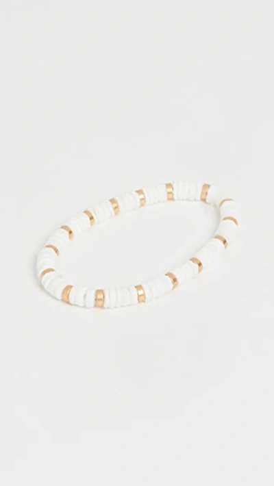 Madewell Puka Shell Beaded Bracelet