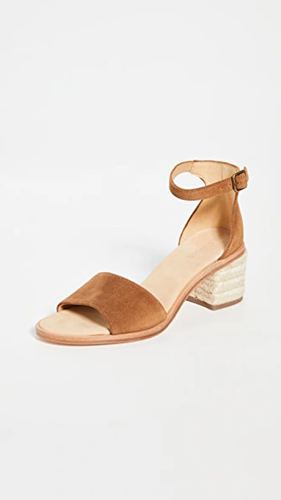 Soludos Capri Heels In Walnut