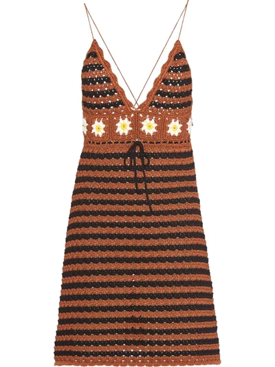 miu miu crochet dress Miu Miu FW 1993 crochet dress The most incredible Miu Miu dress everlook  at those brown tags( only used in 1993 and 1994 ) it's one of my all time  favorite archive