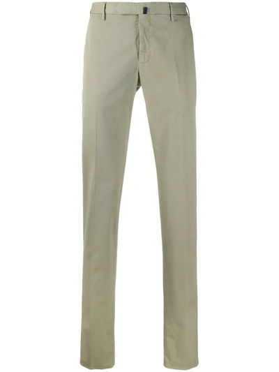 Incotex Tailored Trousers In Green
