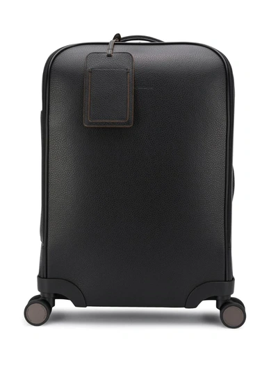 Ermenegildo Zegna Four-wheel Trolley In Black