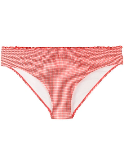 Marlies Dekkers Pull-on Bikini Bottoms In Red
