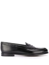 Church's Low Heel Loafers In Black