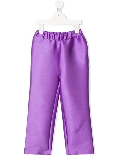 Boysmans Kids' Bo(y)smans Purple Trousers For Boy In Violet