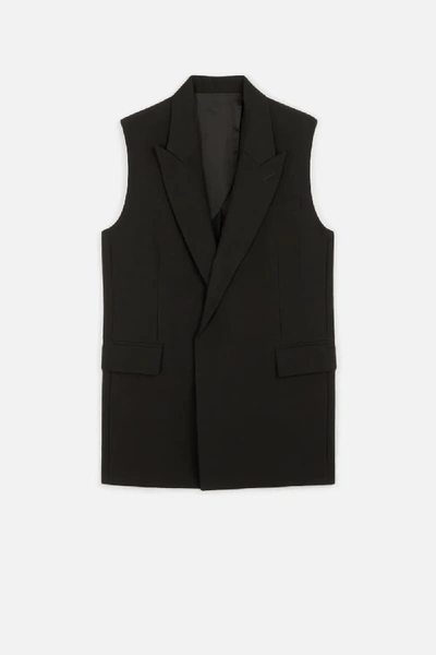 Ami Alexandre Mattiussi Vest In Black Synthetic Fibers