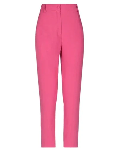 Hebe Studio Pink Cady Trousers