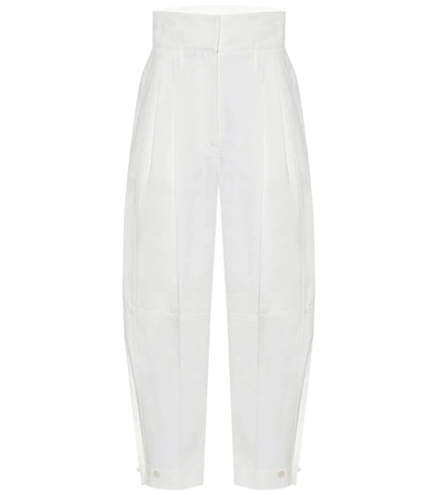 Givenchy Cotton Canvas Cargo Pants In White