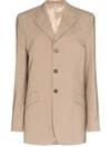 Sunflower Jet Single-breasted Blazer In Neutrals