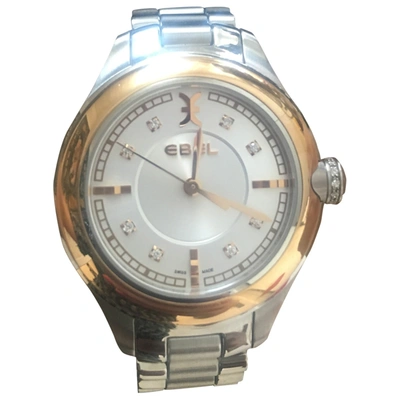 Pre-owned Ebel Watch In Silver