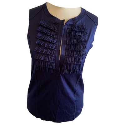 Pre-owned Valentino Waistcoat In Blue