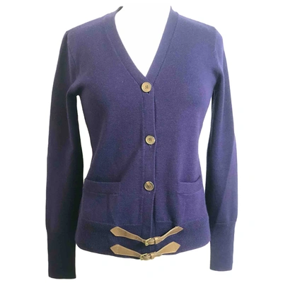 Pre-owned Ralph Lauren Wool Jacket In Purple
