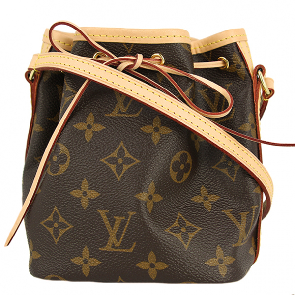 Pre-Owned Louis Vuitton NÉonoÉ Bb Brown Cloth Handbag | ModeSens