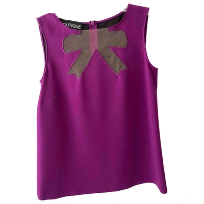 Pre-owned Moschino Cheap And Chic Camisole In Purple