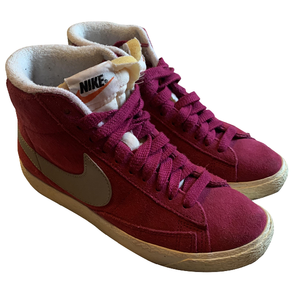 red blazer trainers