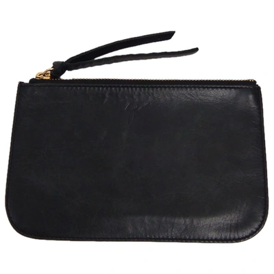 Pre-owned Giuseppe Zanotti Leather Purse In Black