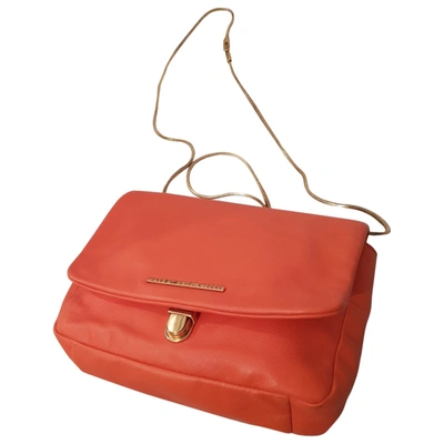 Pre-owned Marc By Marc Jacobs Leather Handbag In Orange