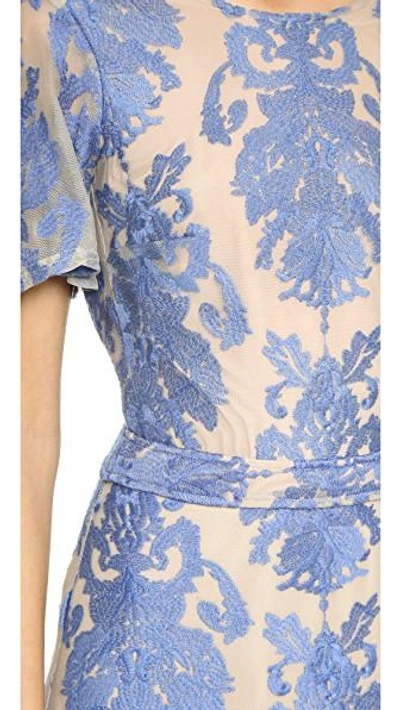 For Love Lemons San Marcos Long Sleeve Mini Dress In Periwinkle ModeSens