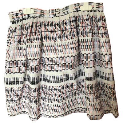 Pre-owned Tara Jarmon Mid-length Skirt In Multicolour