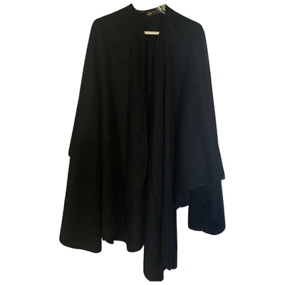 Pre-owned Loro Piana Cashmere Cardi Coat In Black