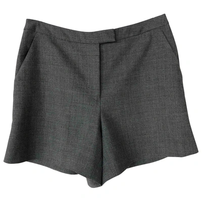 Pre-owned Cacharel Wool Mini Short In Grey